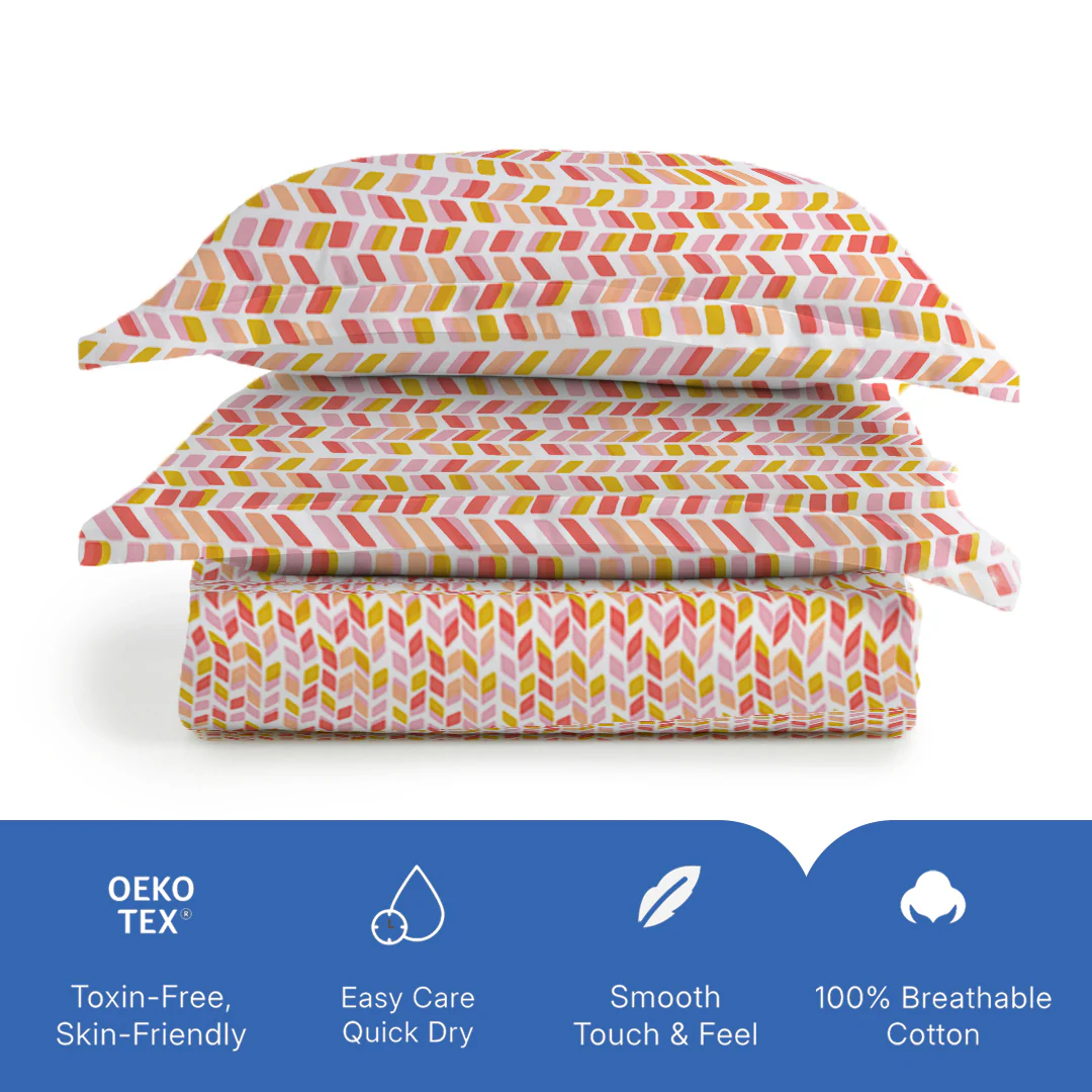 Pure Nest Printed Bedsheet Set - Image 29