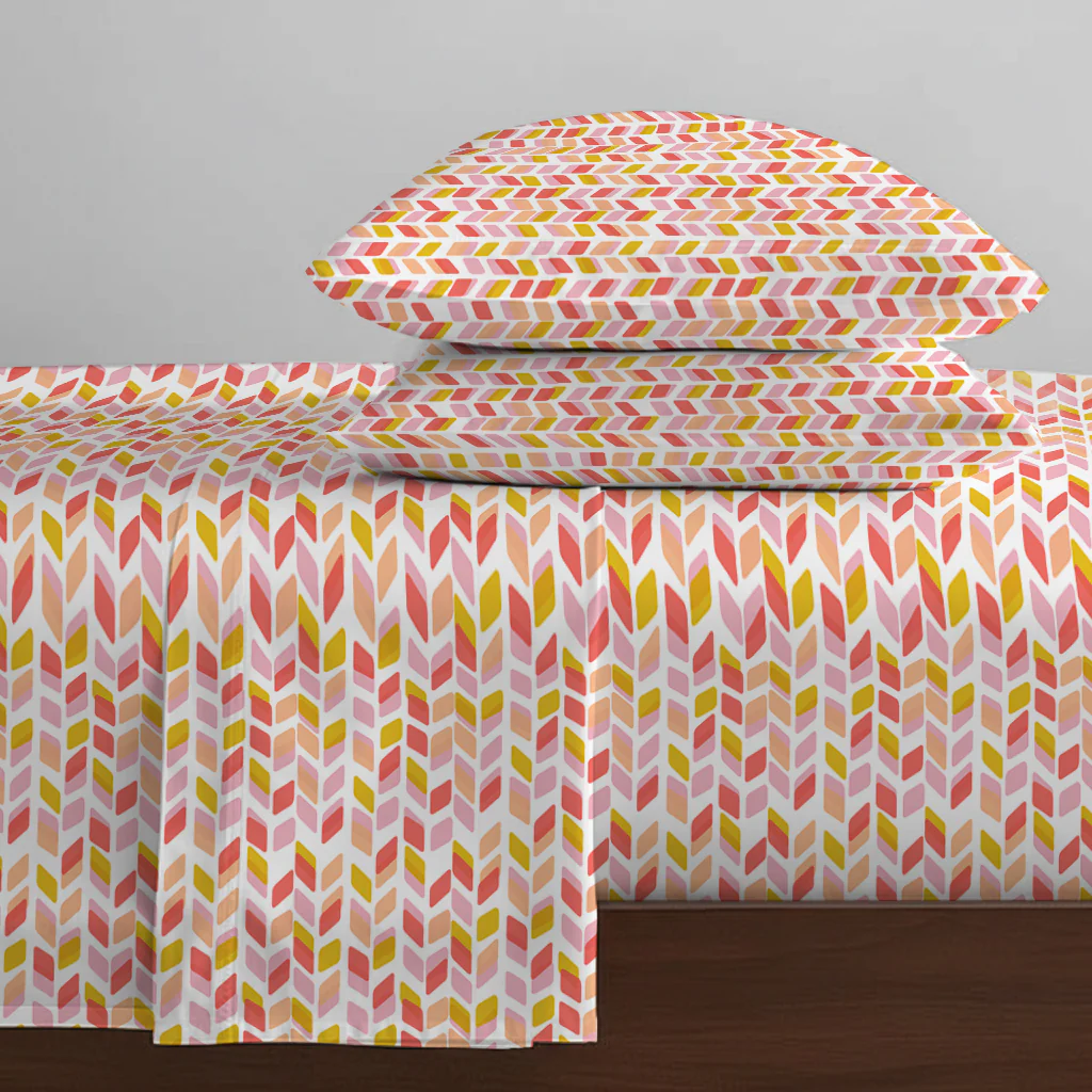 Pure Nest Printed Bedsheet Set - Image 38