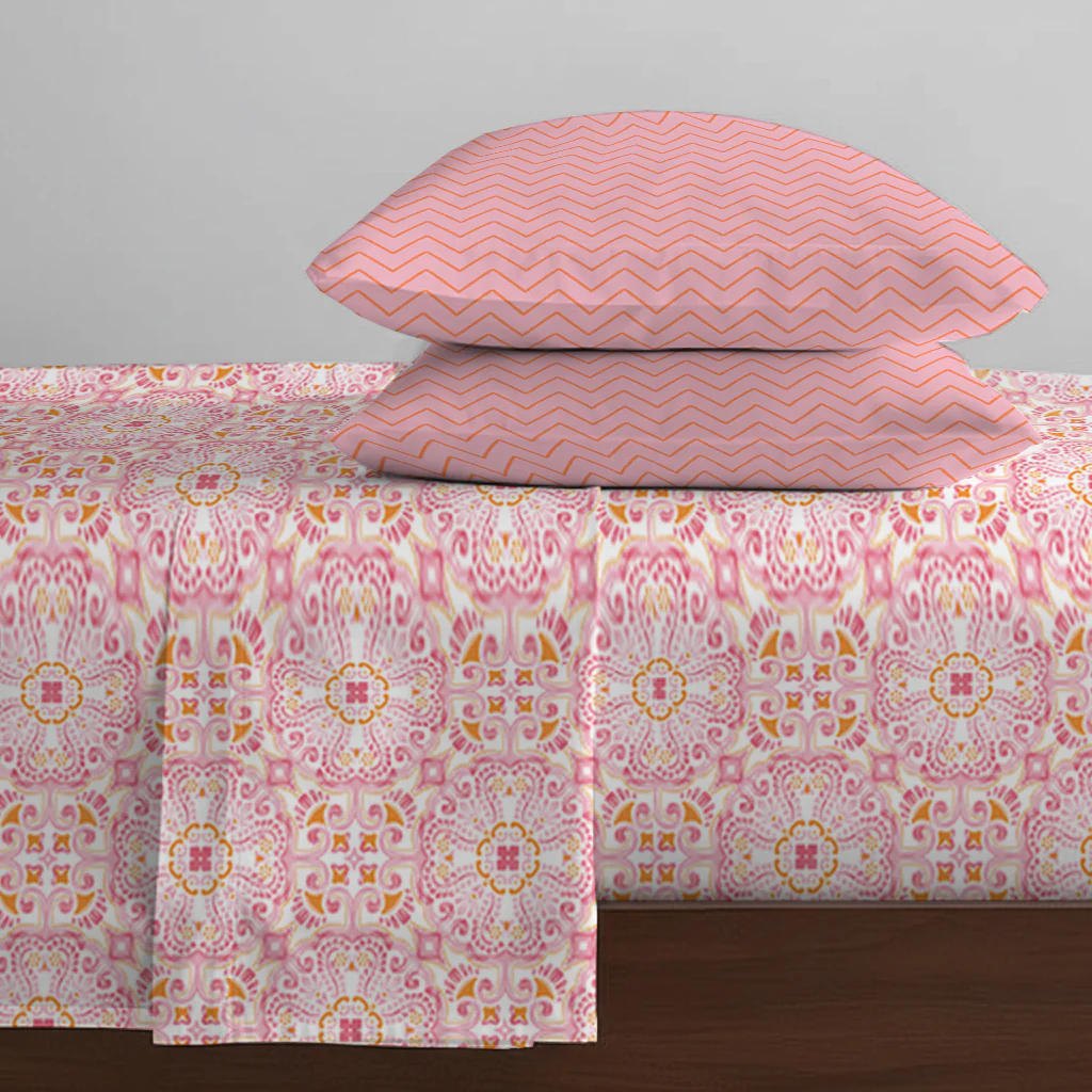 Pure Nest Printed Bedsheet Set - Image 39