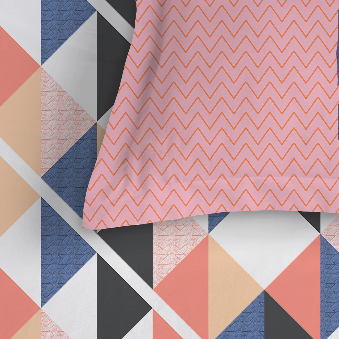 Pure Nest Printed Bedsheet Set - Image 88