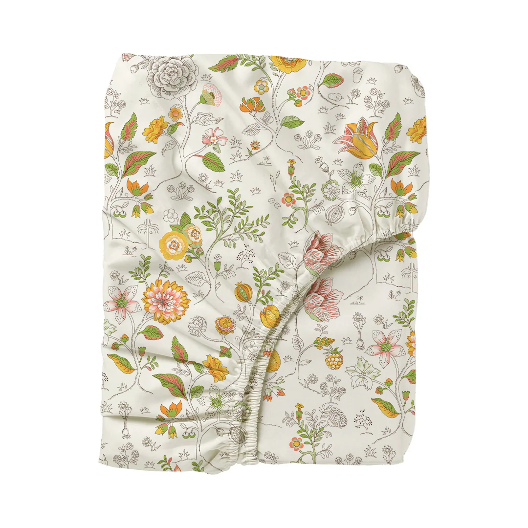 Pure Nest Printed Fitted Sheet Set - Image 106
