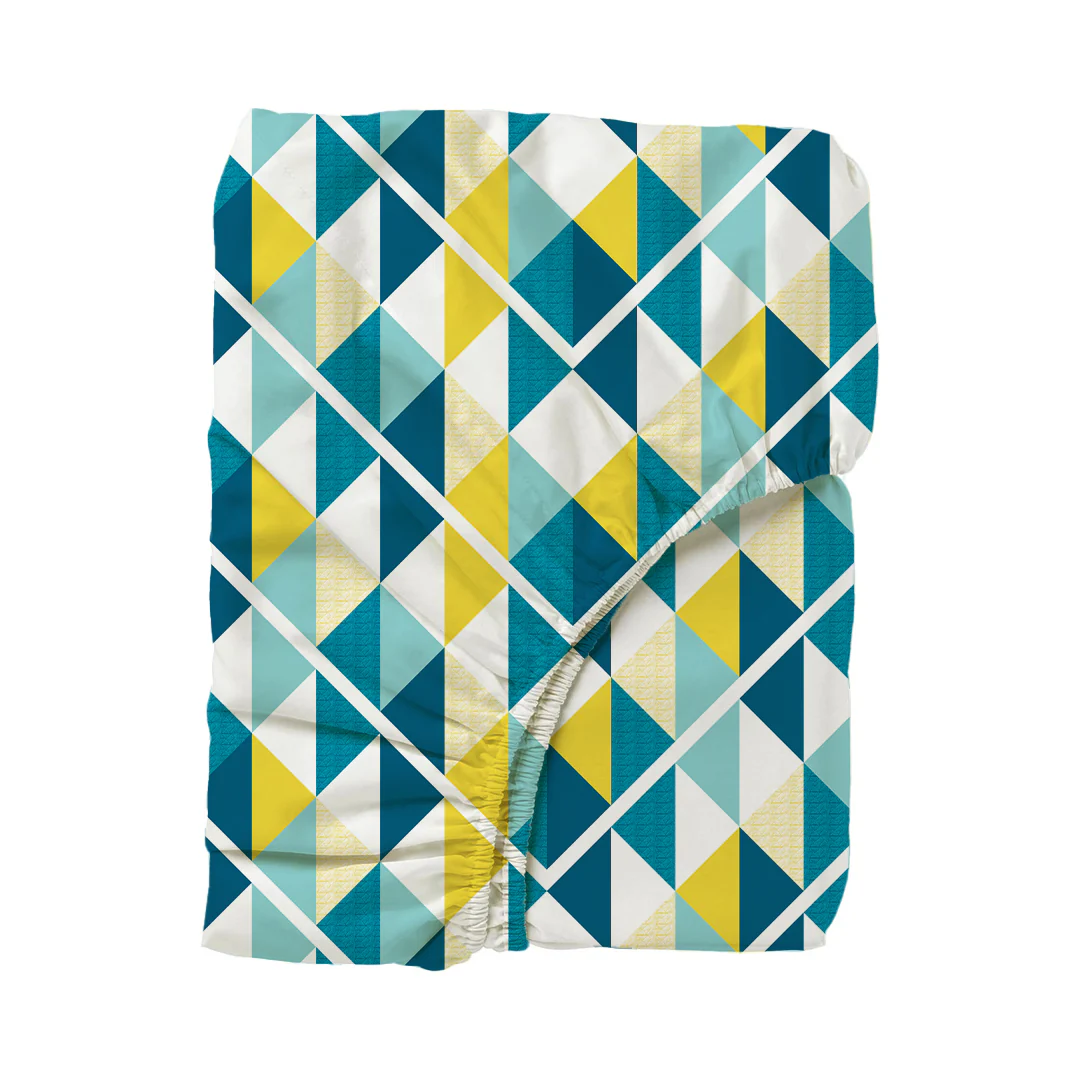 Pure Nest Printed Fitted Sheet Set - Image 160