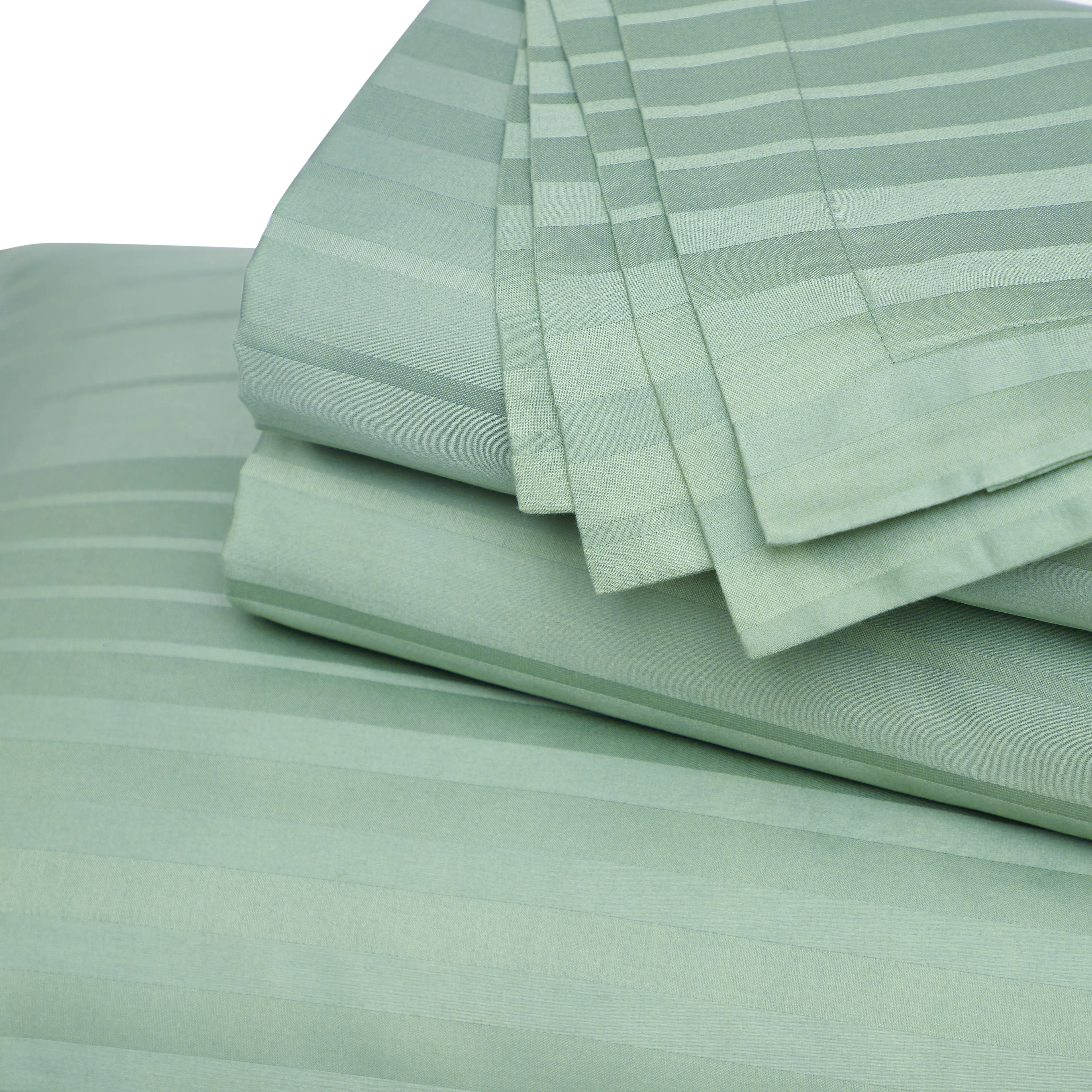 Seraya | 400TC Varigated Stripes Super Soft Bedsheet Set - Image 31