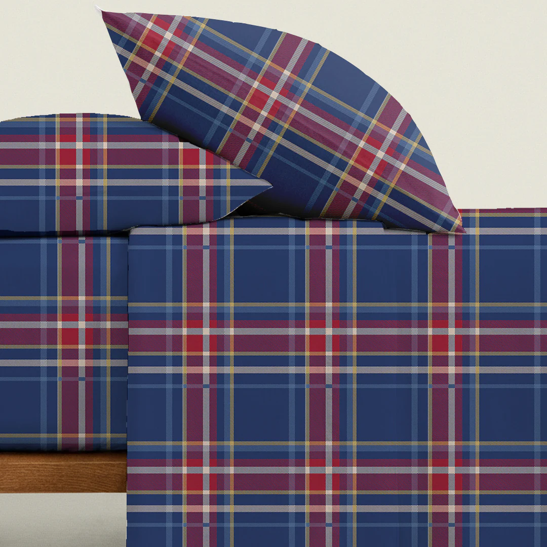 Serene Nest Printed Bedsheet Set - Image 122