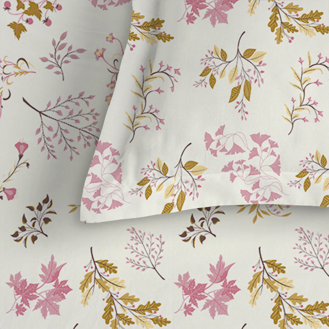 Serene Nest Printed Fitted Sheet Set - Image 34