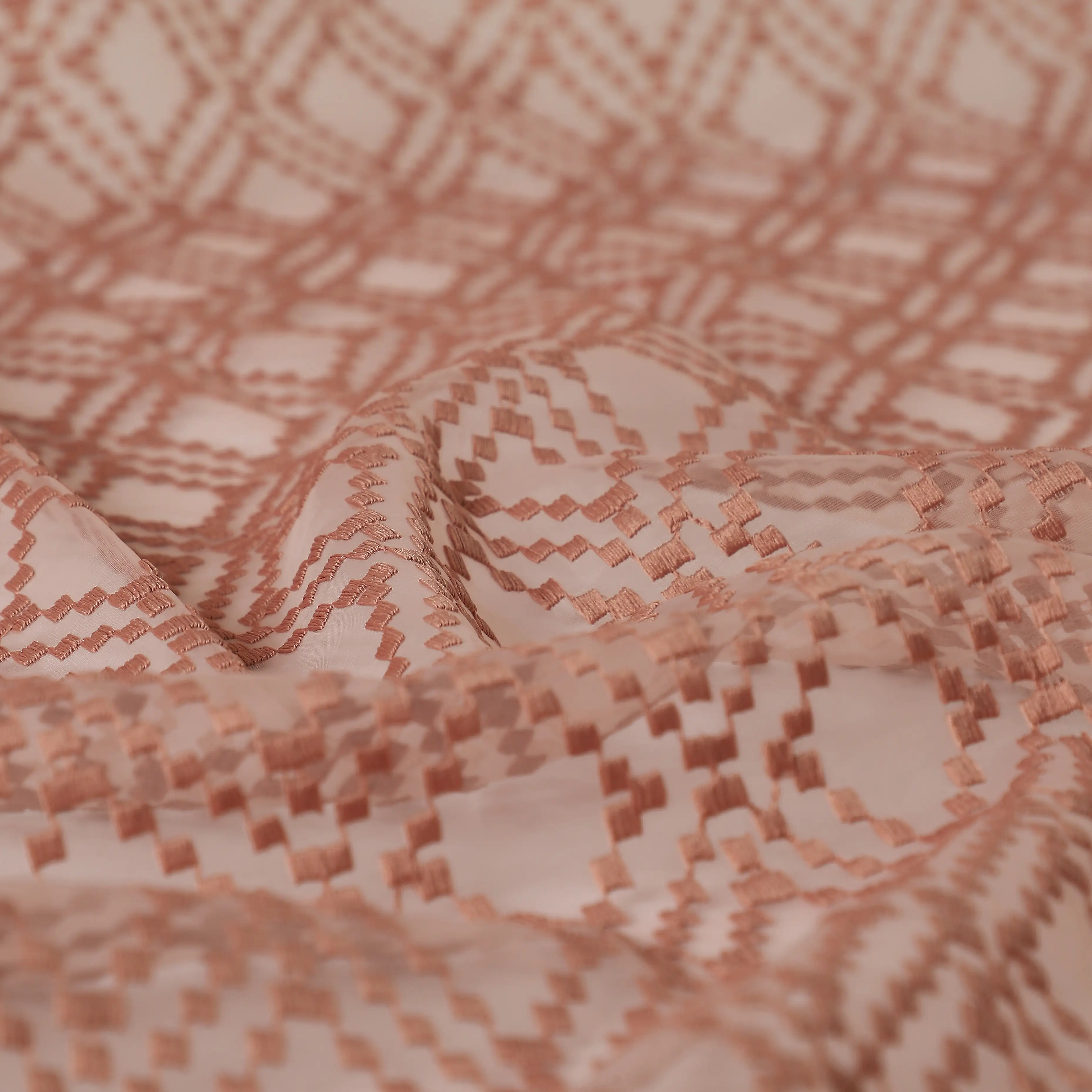 Velina Set Of 2 Embroidered Sheer Readymade Curtains | Boho Mirage - Image 19