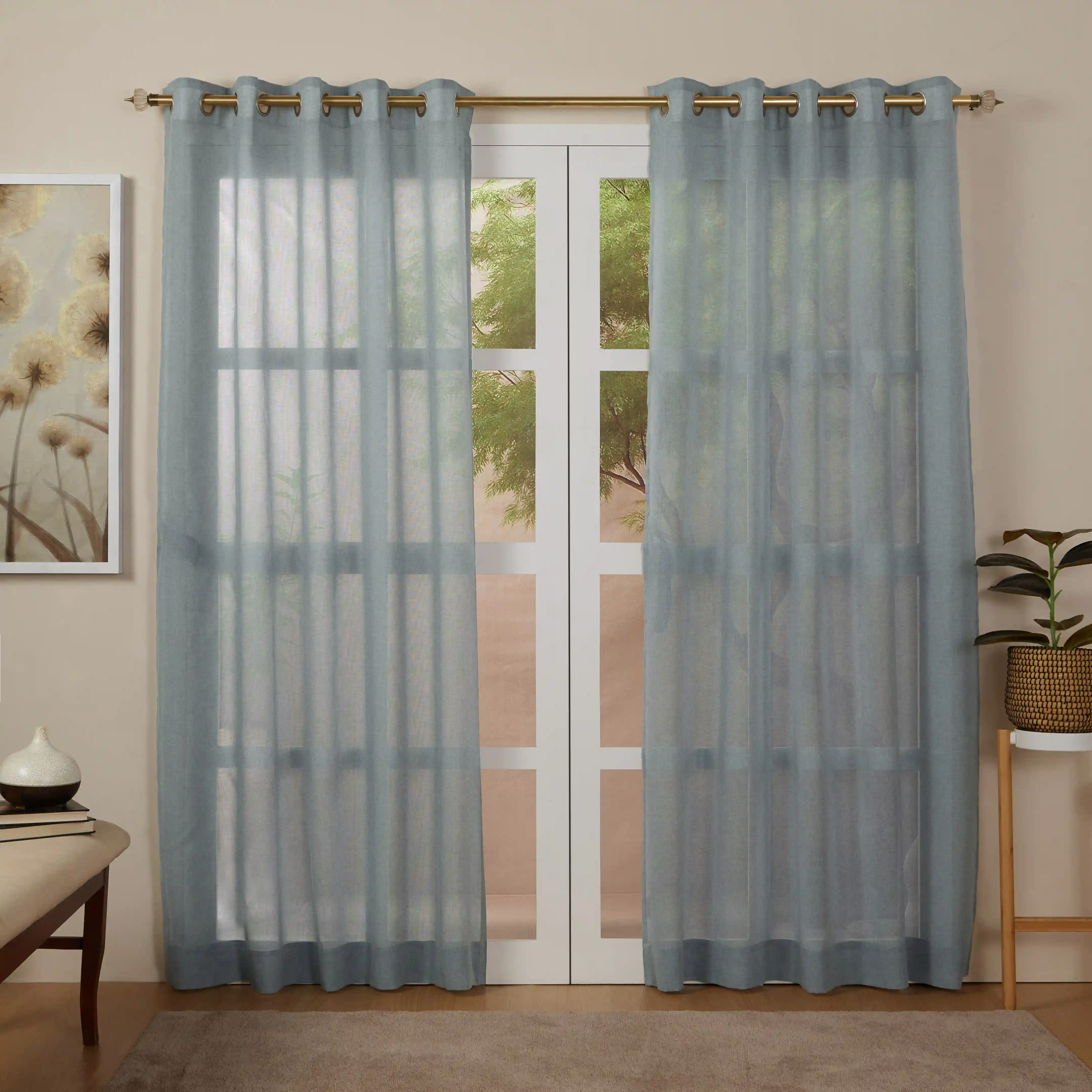 Velina Set Of 2 Sheer Readymade Curtains |
Sand & Shadow - Image 41