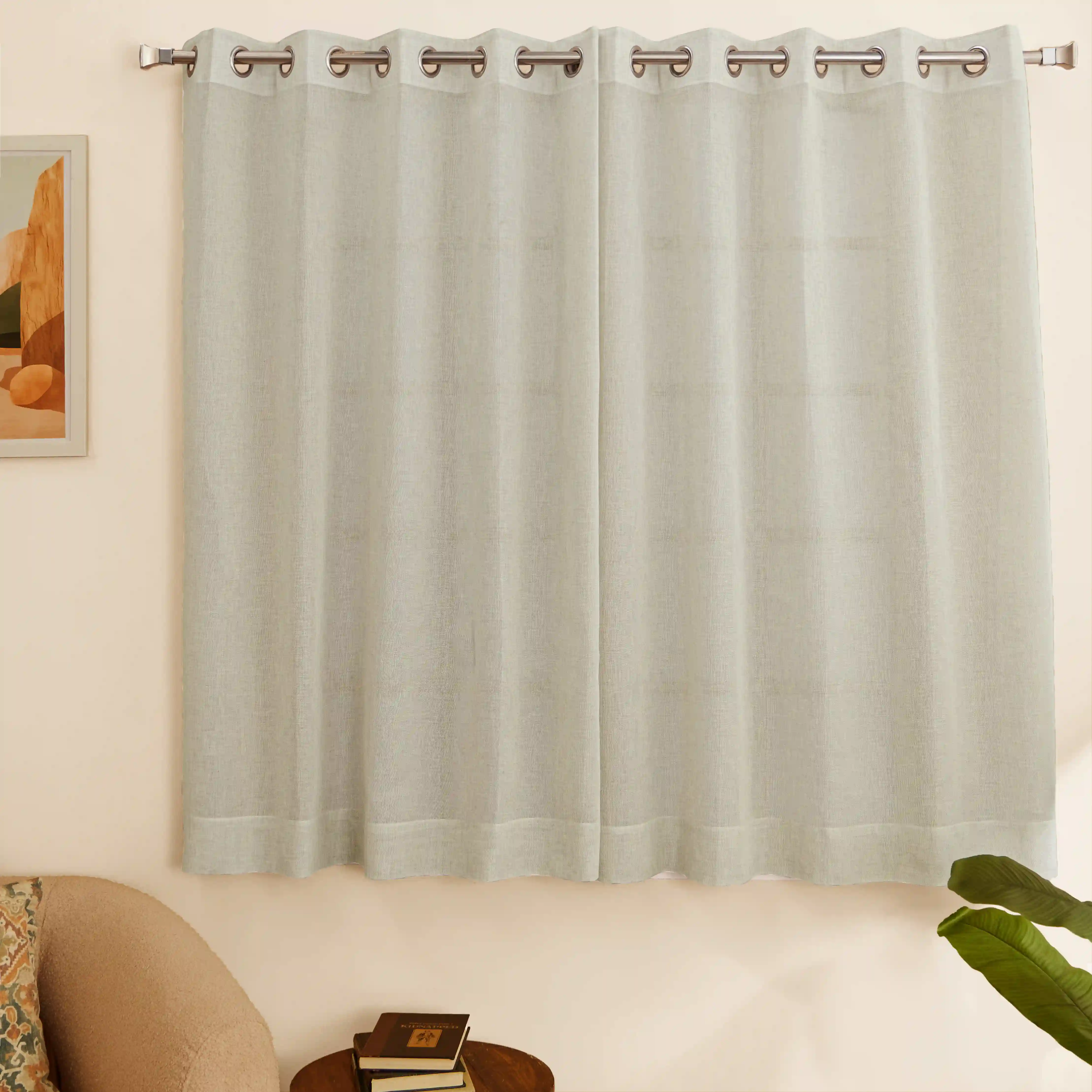Velina Set Of 2 Sheer Readymade Curtains |
Sand & Shadow - Image 49