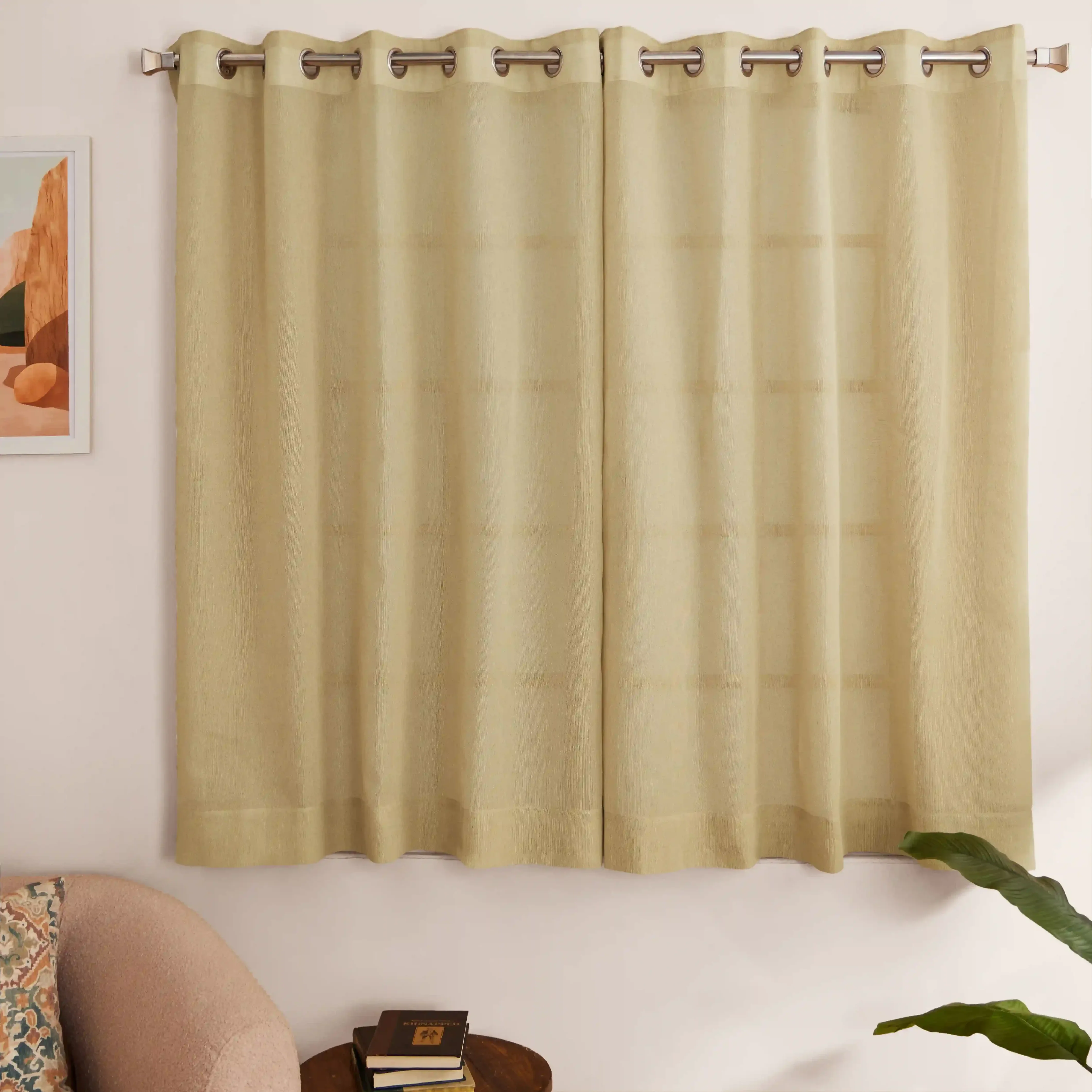 Velina Set Of 2 Sheer Readymade Curtains |
Sand & Shadow - Image 53
