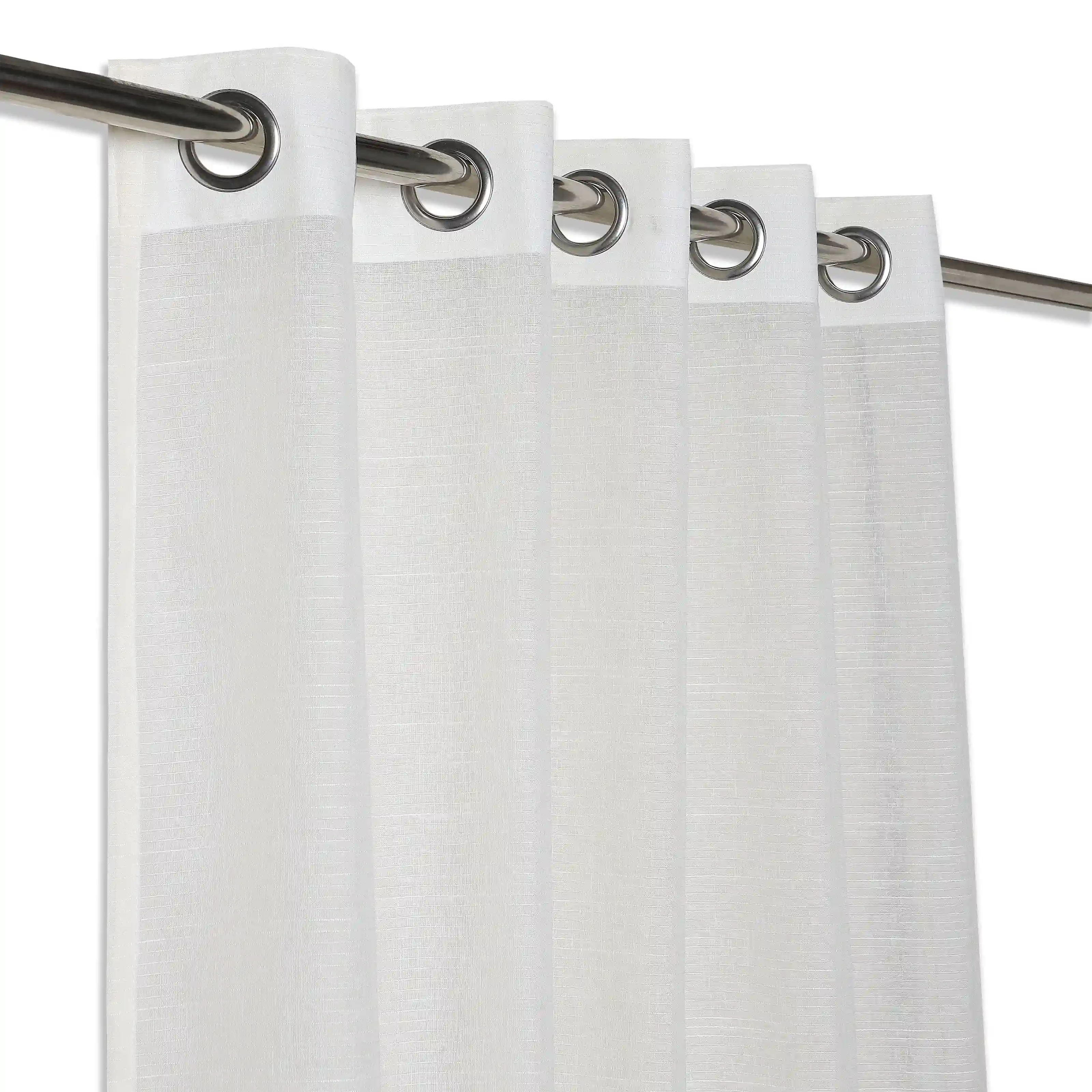 Velina Set Of 2 Sheer Readymade Curtains | 
Tinted Hues - Image 26