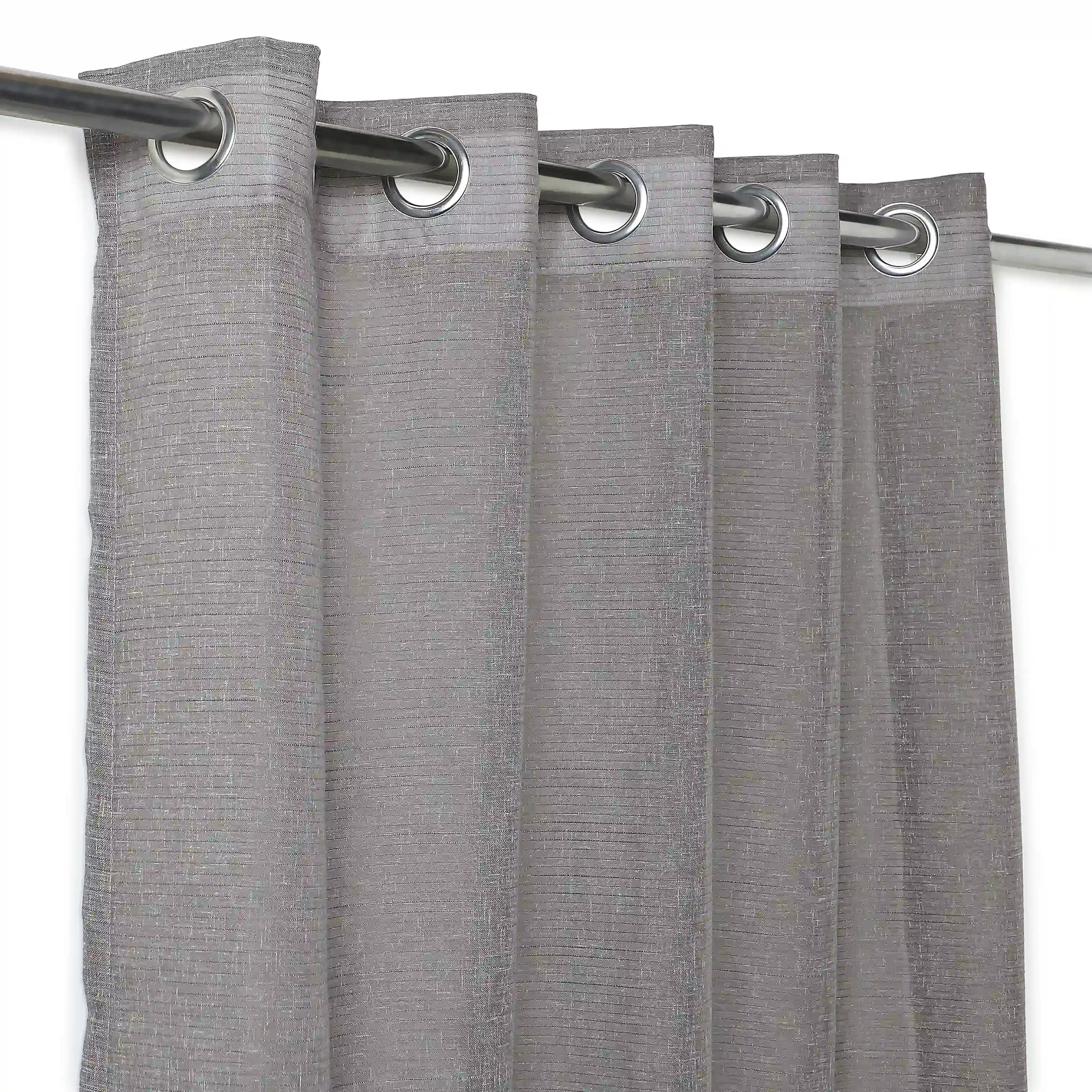 Velina Set Of 2 Sheer Readymade Curtains | 
Tinted Hues - Image 30