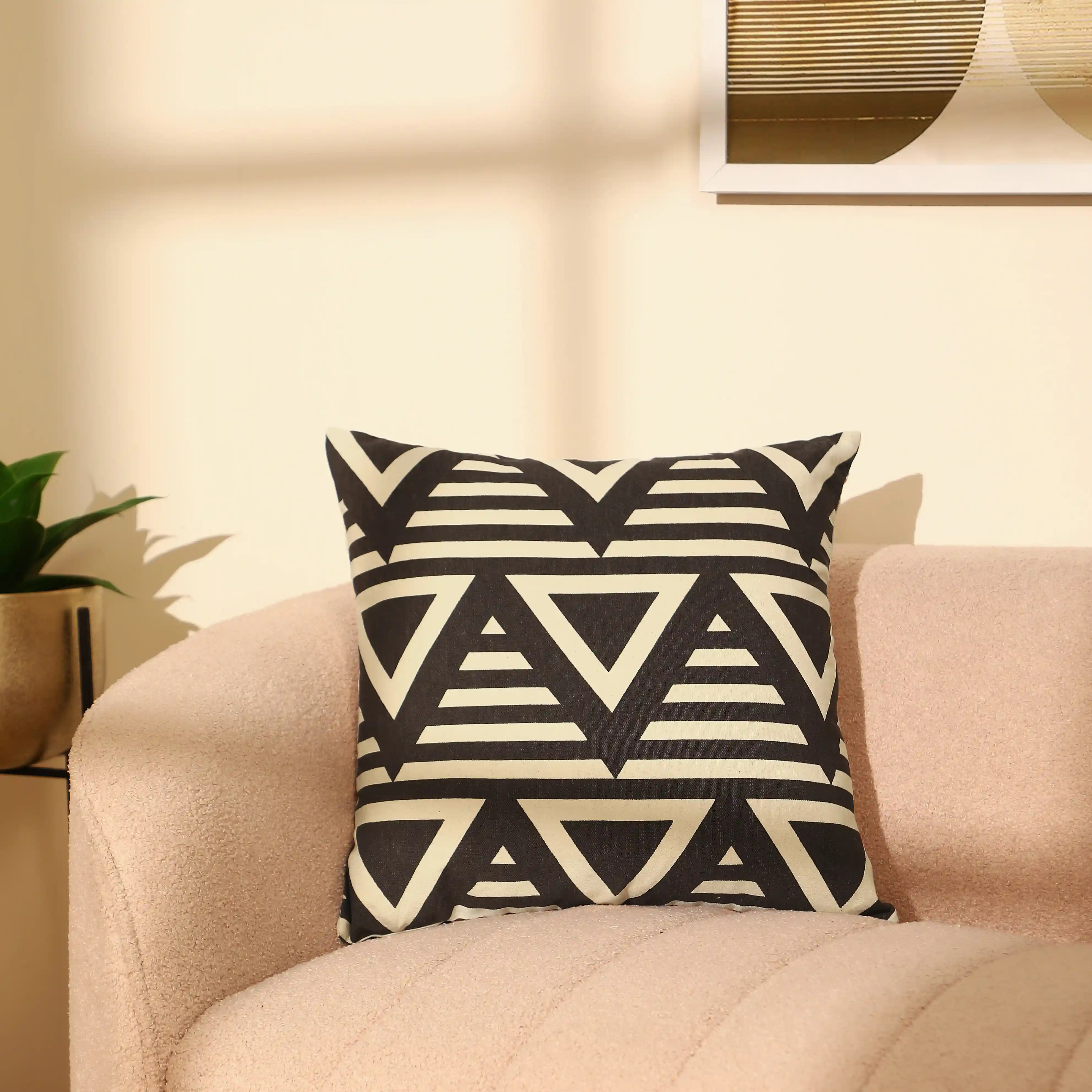 Vissencia 100% Cotton Printed Cushion Cover | Nomadic Tales - Image 19