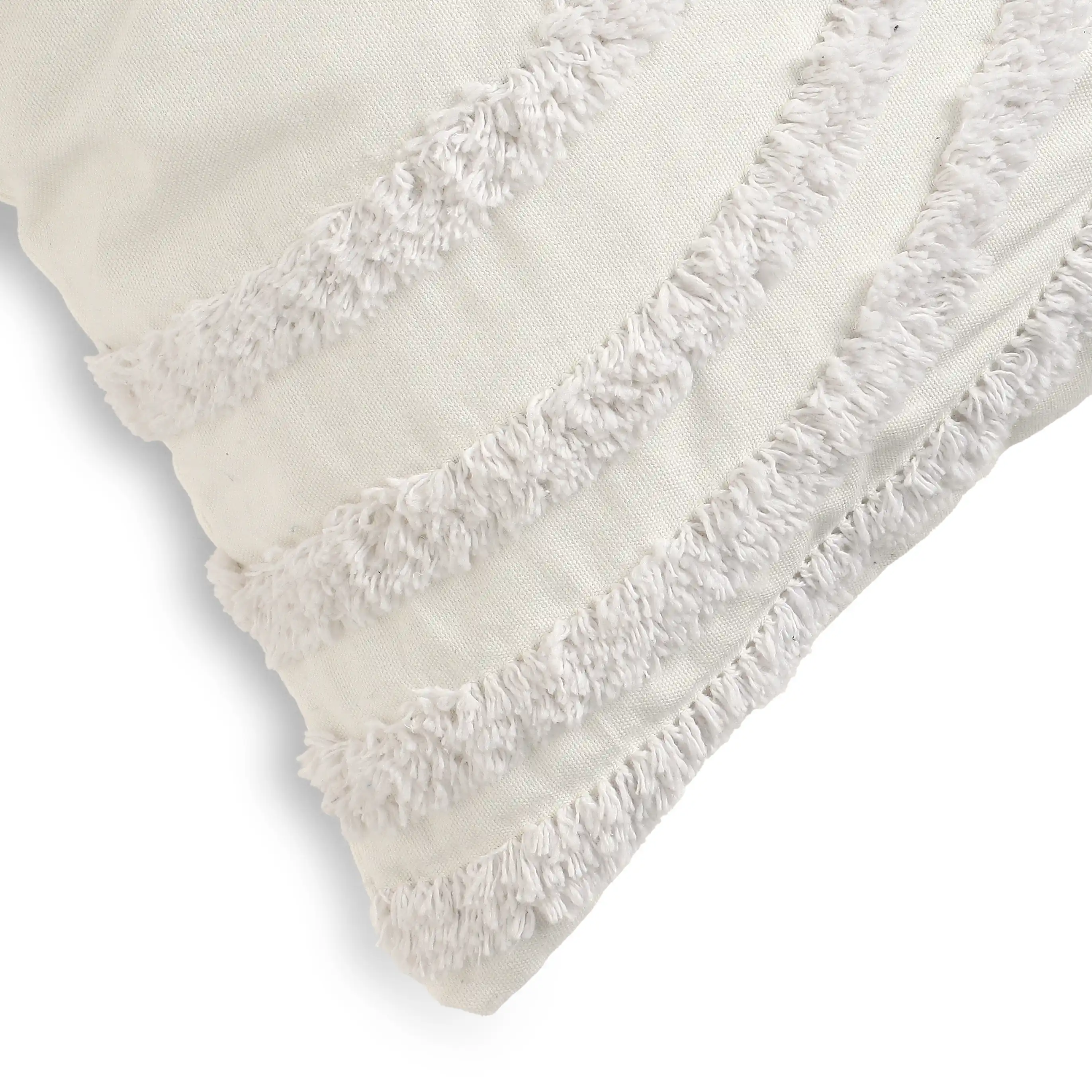 Vissencia 100% Cotton Tufted Cushion Cover | Wavy Flow - Image 8