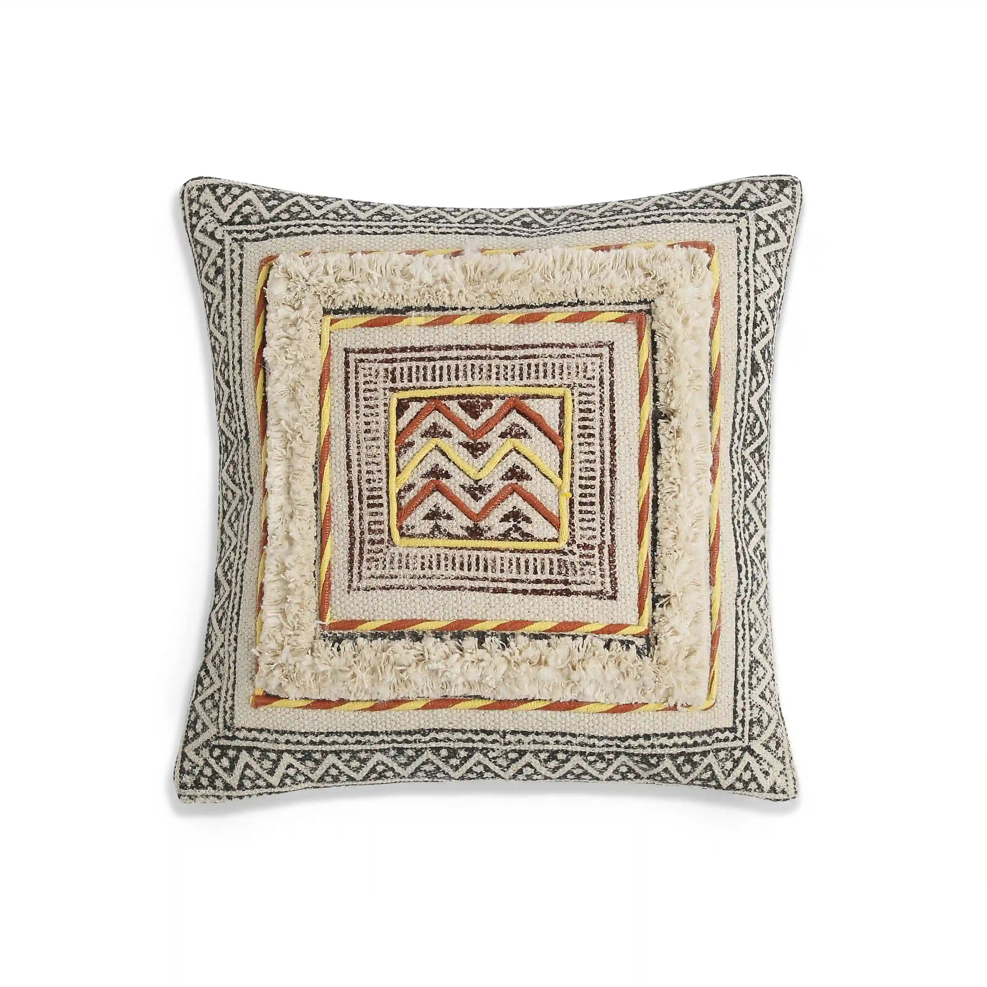 Vissencia 100% Cotton Woven Cushion Cover | Ethnic Roots - Image 16