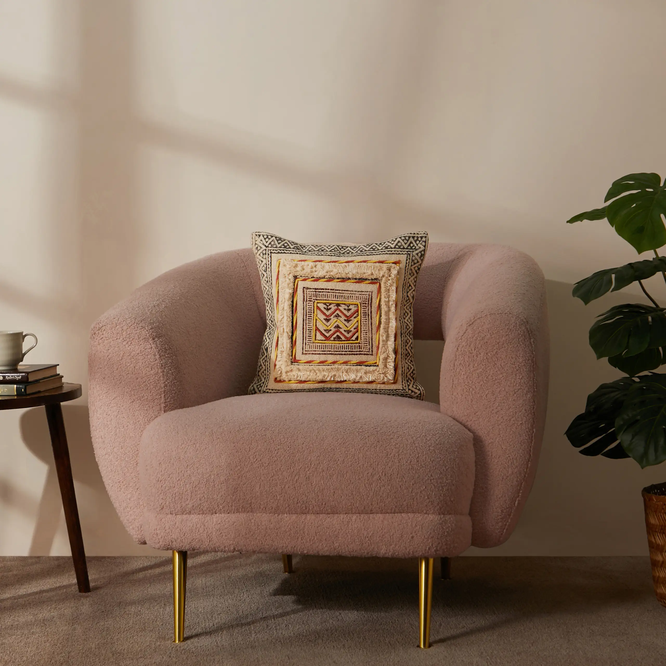 Vissencia 100% Cotton Woven Cushion Cover | Ethnic Roots - Image 19