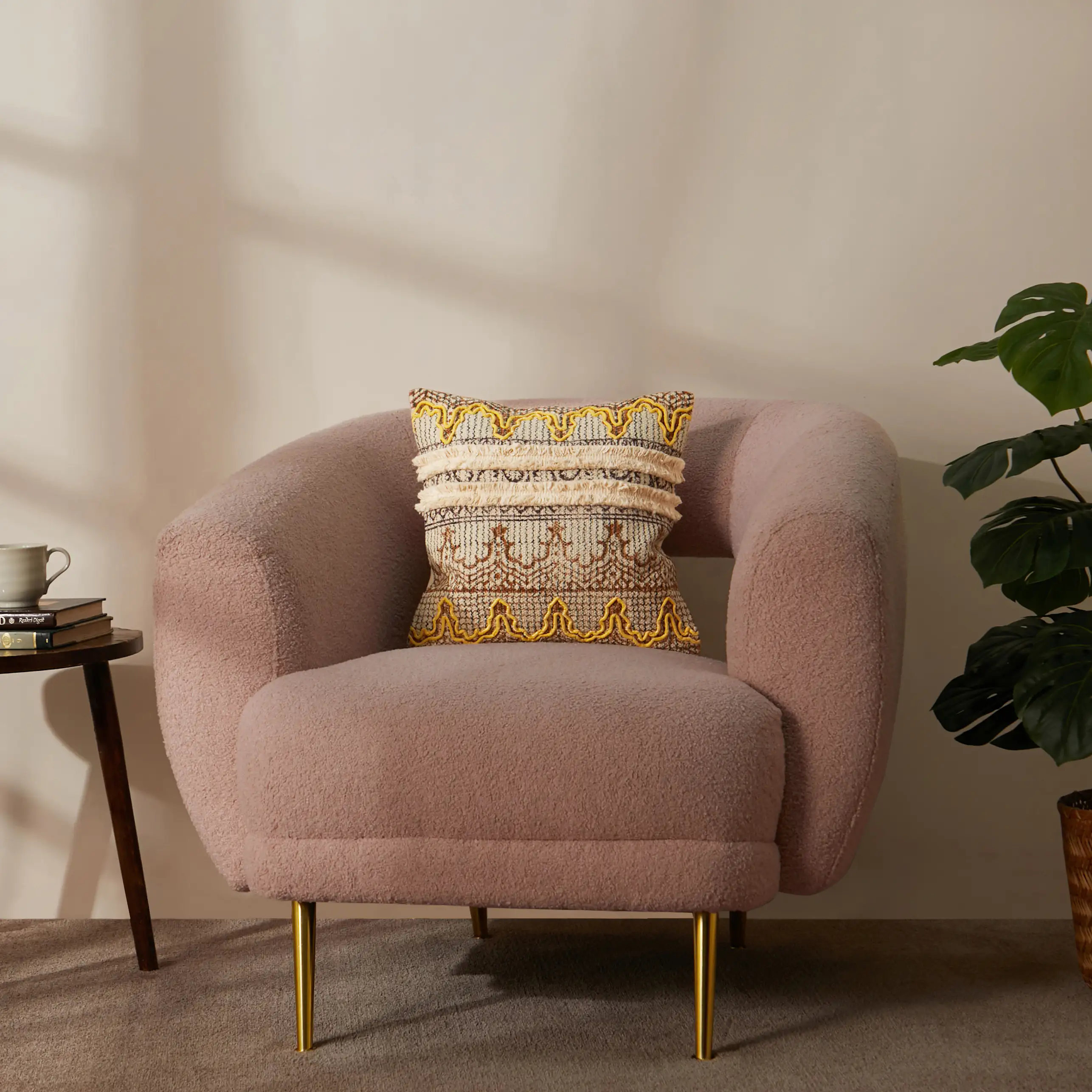 Vissencia 100% Cotton Woven Cushion Cover | Ethnic Roots - Image 9