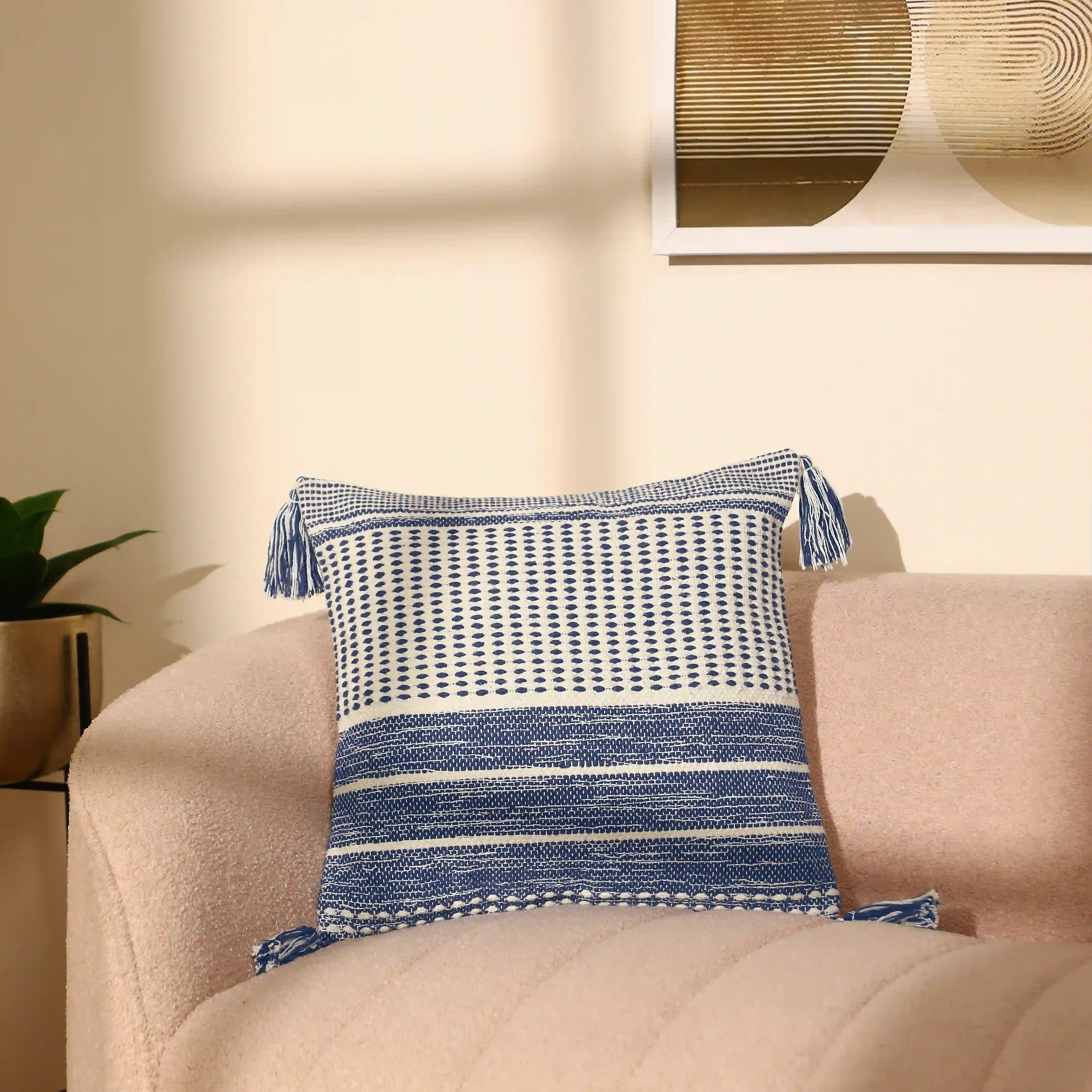 Vissencia 100% Cotton Woven Cushion Cover | Summer Breeze - Image 19
