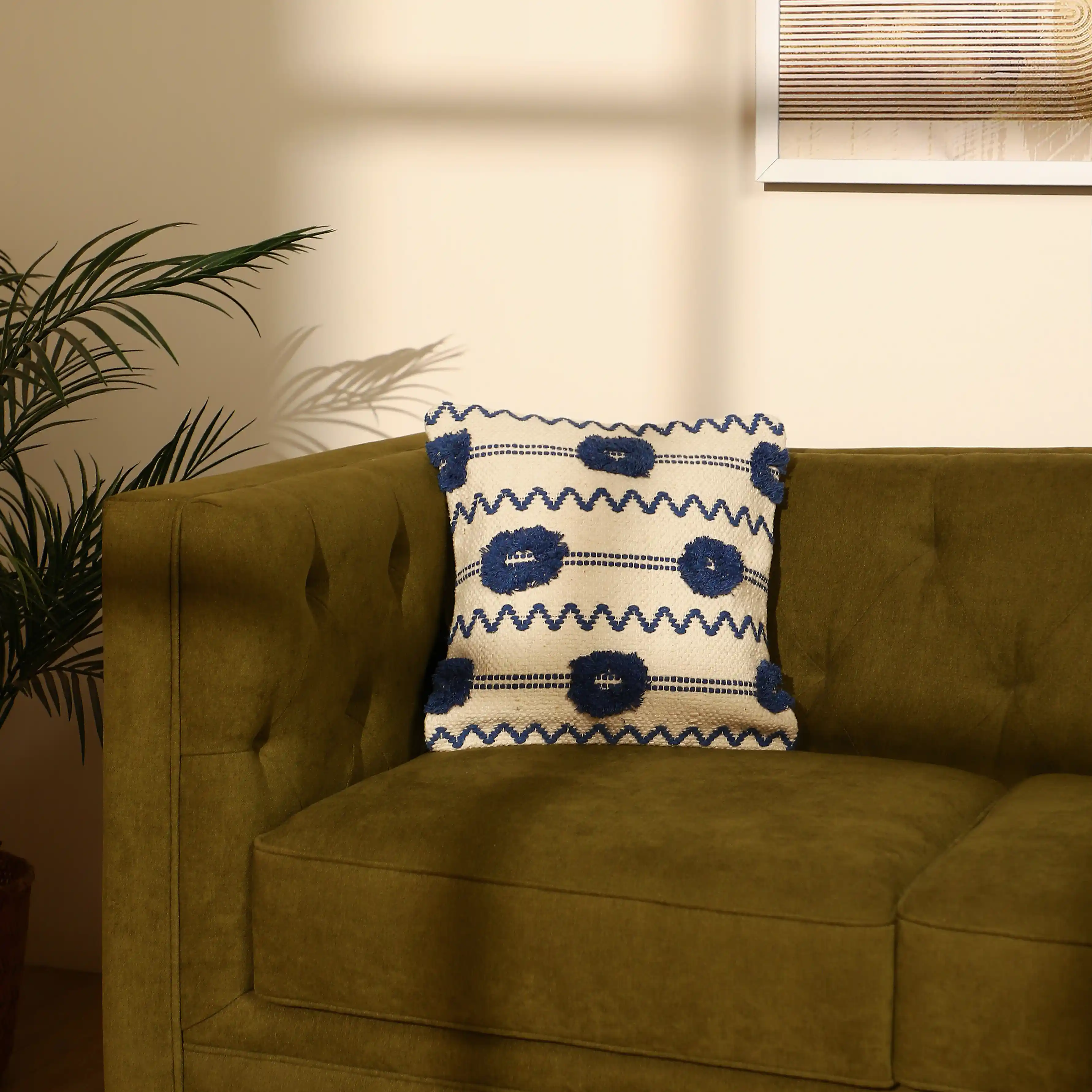 Vissencia 100% Cotton Woven Cushion Cover | Summer Breeze - Image 29