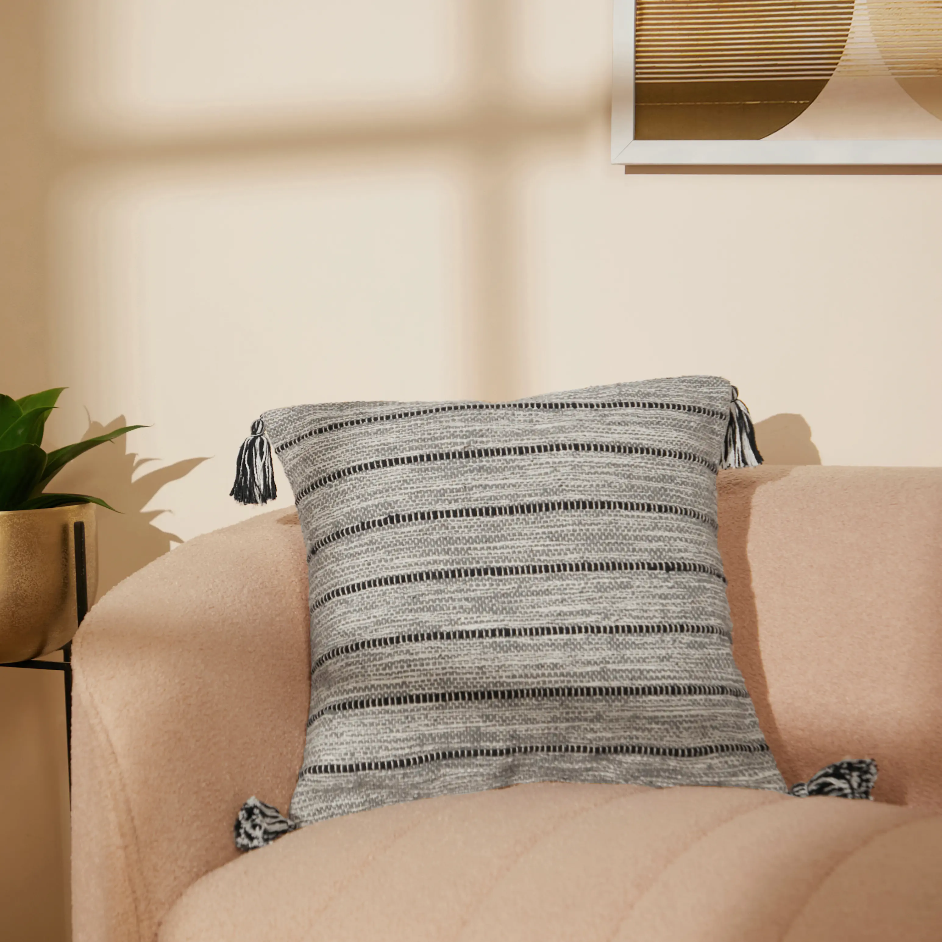 Vissencia 100% Cotton Woven Cushion Cover | Summer Breeze - Image 4