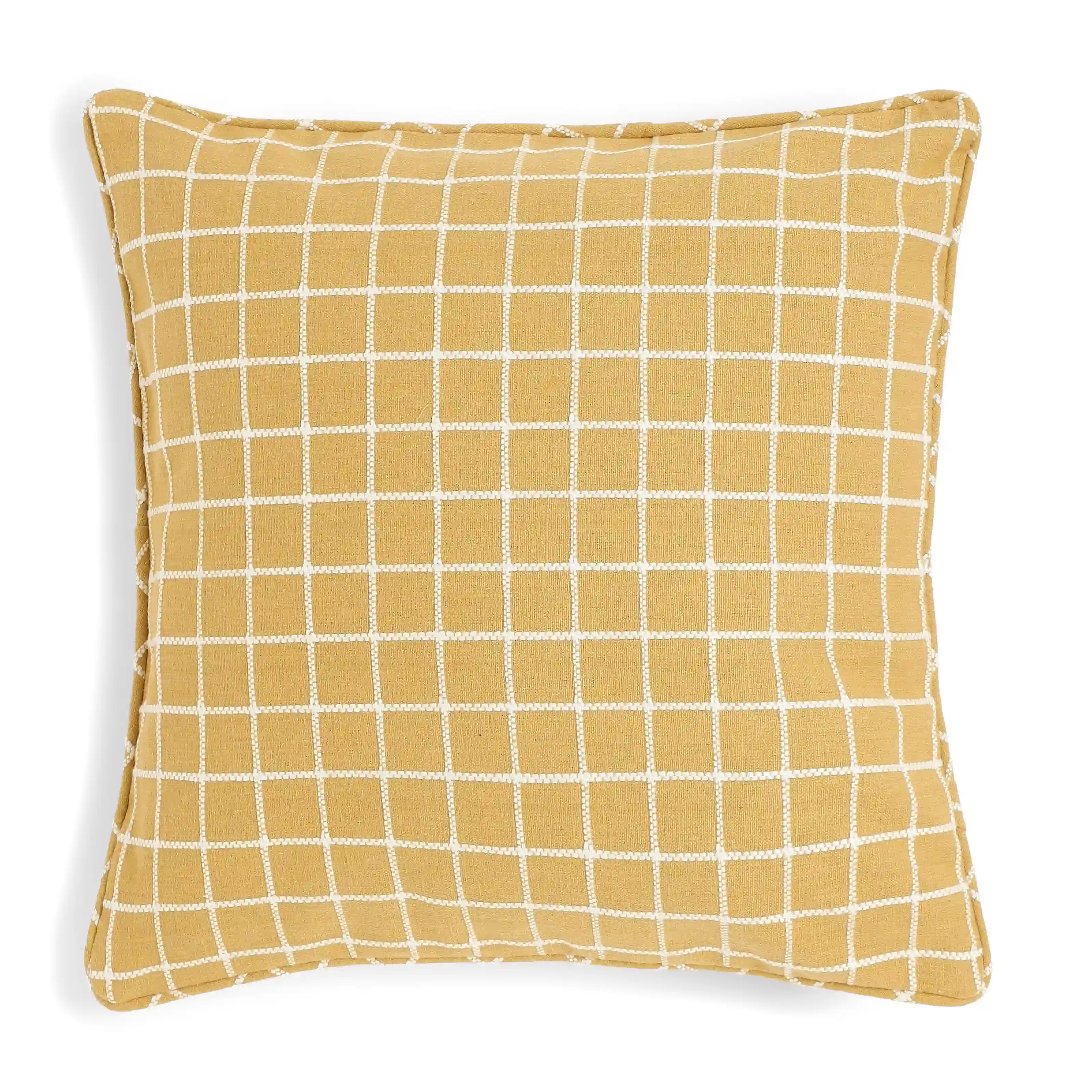Vissencia Woven Cushion Cover | Playful Grid