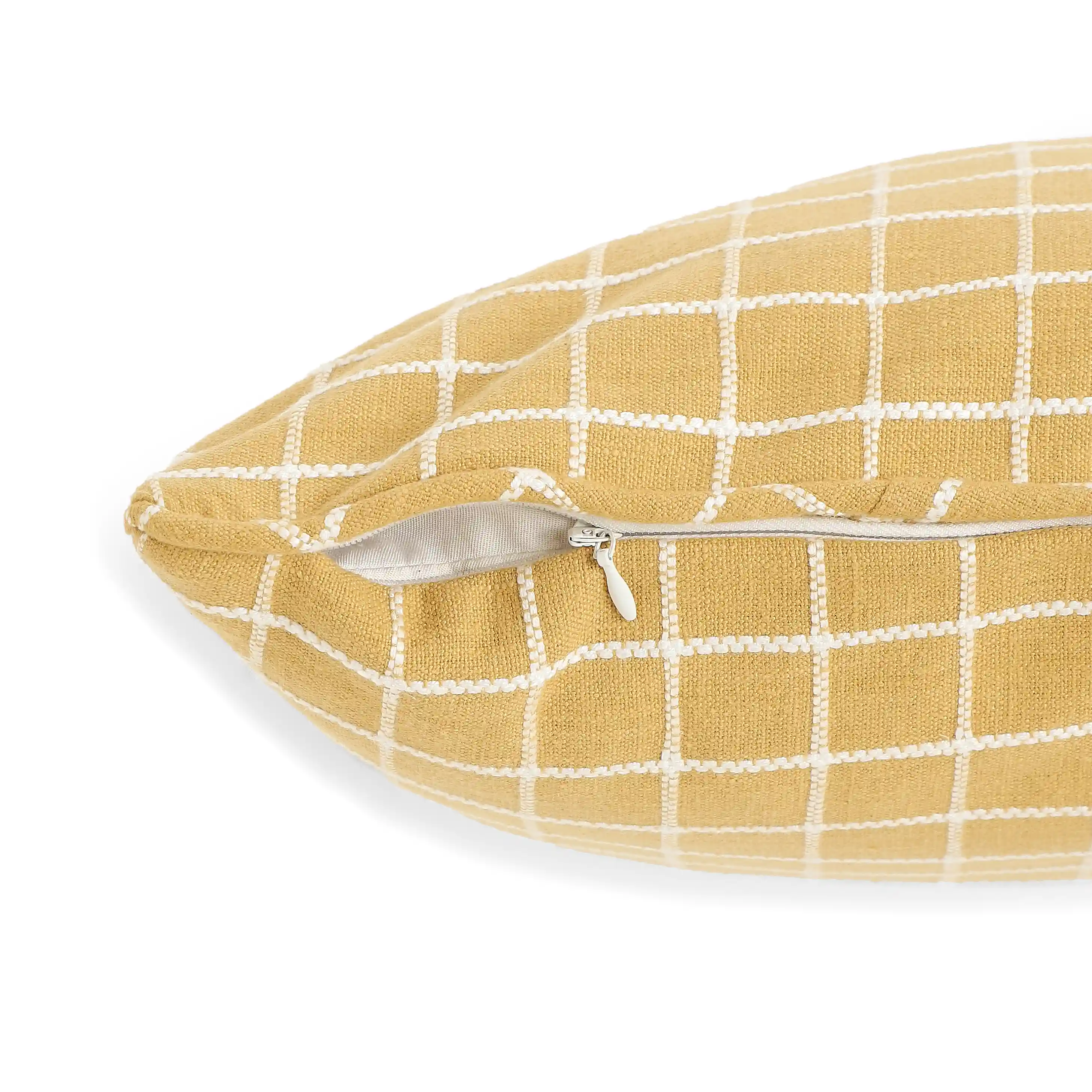 Vissencia Woven Cushion Cover | Playful Grid - Image 5
