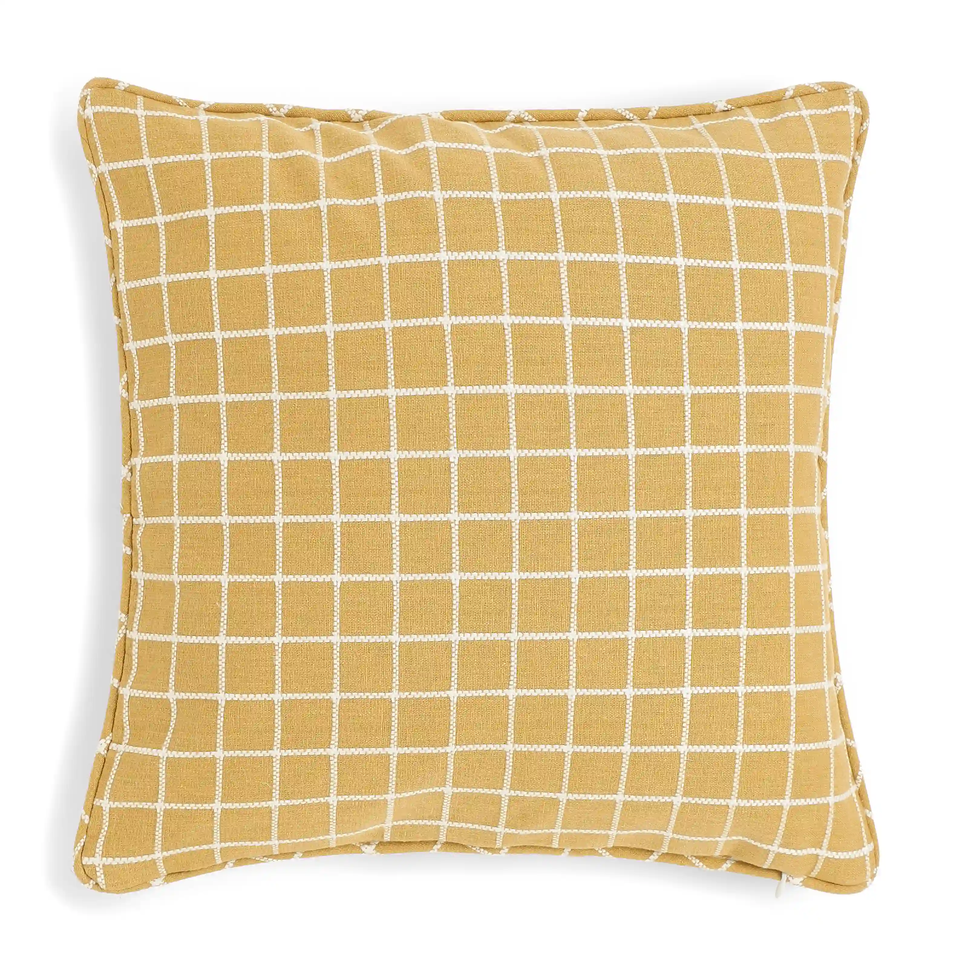 Vissencia Woven Cushion Cover | Playful Grid - Image 7