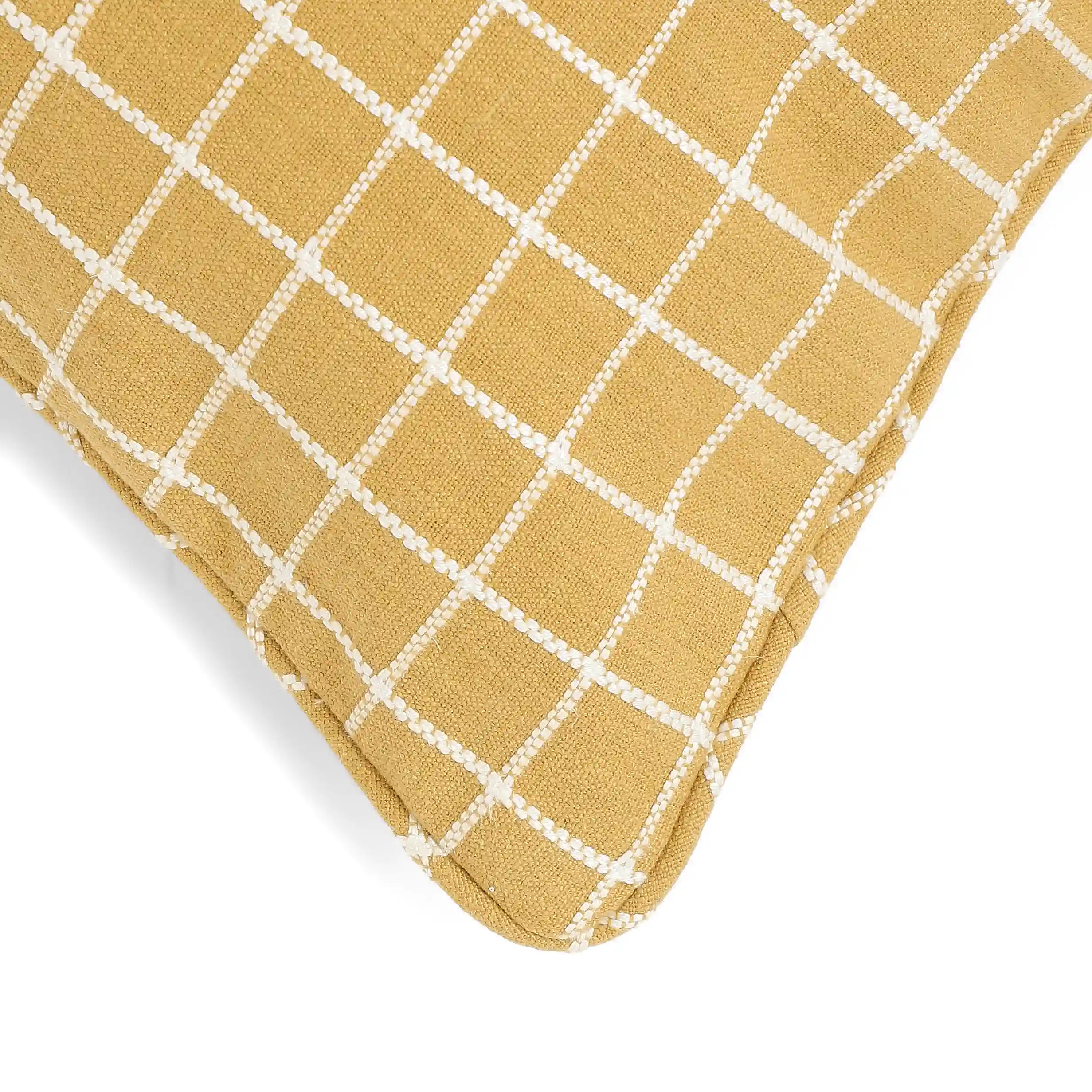 Vissencia Woven Cushion Cover | Playful Grid - Image 8